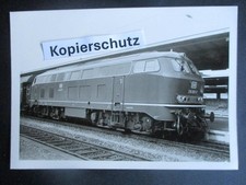 (5483A) Altes Foto D-Lok 218 307-7