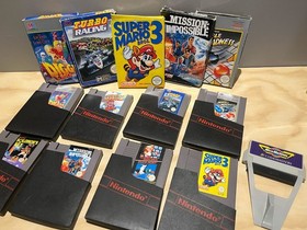 Nintendo NES Action Set Boxed with 10 games all in working order