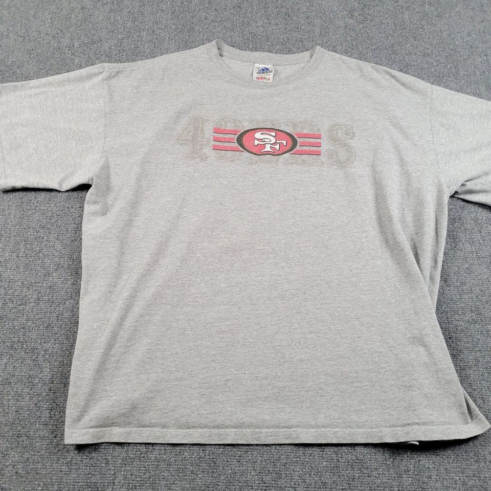 Camiseta de Colección San Francisco 49ers Para Hombres 2XL NFL Fútbol Adidas Camiseta EE. UU. Foto 2 de 4