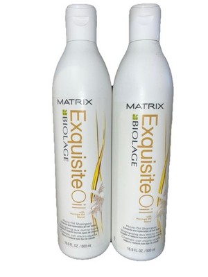 (2PACK) BIOLAGE by MATRIX Exquisite Oil Micro Oil Shampoo 16.9 oz