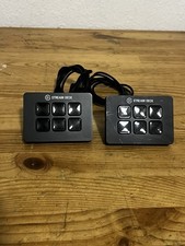Elgato Stream Deck Mini 6-Key Programmable Keypad, Wired, Black set Of 2
