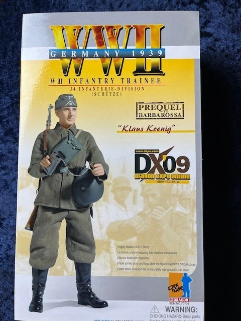 Dragón Segunda Guerra Mundial 1/6 DX09 Schutze "Klaus Koenig" Precuela de Barbarroja Alemania 1939 Foto 4 de 4