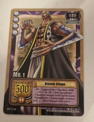 One Piece Karte BP-C30 Mr. 1 Zornige Klinge