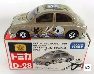 1/61 Mitsuoka Viewt Nightmare Before Christmas R grau/rot Box Disney Tom Minicar