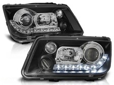 Scheinwerfer Set für Tagfahrlichtoptik Volkswagen Bora BJ 09/98-05/05 Klar/Schwa