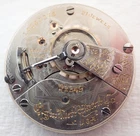 ANTIQUE 18s ELGIN GRADE 349 21 JEWEL 21J OPEN FACE POCKET WATCH MOVEMENT PARTS