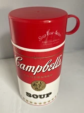 Campbell's Soup Can-tainer Insulated Container 11.5 oz 1998 Thermos BPA Free NEW