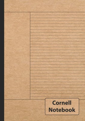 Cornell Notizbuch: A4 | Cornell Methode Notiz für Schüler,