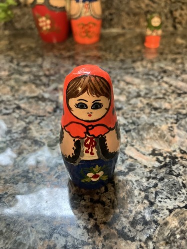 4er Set Russische Nestelpuppen - Bild 10 von 17