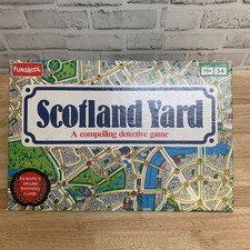 Vintage 1985 Funskool Scotland Yard Board Game Complete