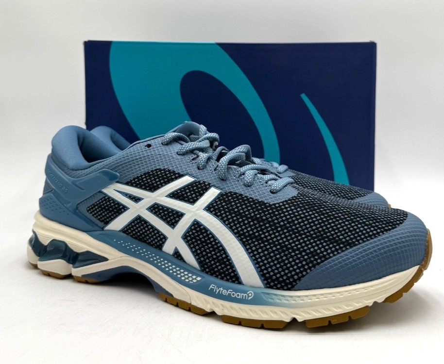 ASICS GEL-KAYANO 26 MX GREY FLOSS Men's NEW Running Sneaker Blue US Size 11.5
