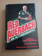 RED AUERBACH An Autobiography 1977 1st Edition Boston Celtics HOF Coach-GM NM +
