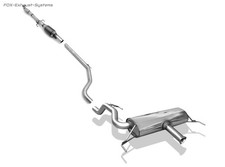  Edelstahl Racing-Komplettanlage +Kat und Downpipe Opel Corsa D OPC NRE Eur5