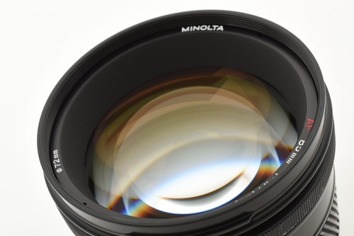 Minolta AF 85mm f1.4 Prime Lens for Sony Minolta A Mount 2160 - Imagen 12 de 12