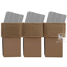 KRYDEX Triple 556 Magazine Mag Pouch Coyote Kangaroo MP2 Hard Insert for D3CR