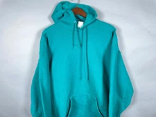 Russell Athletic Solid Blank Hoodie Adult 2XL Green Sweatshirt Heavyweight