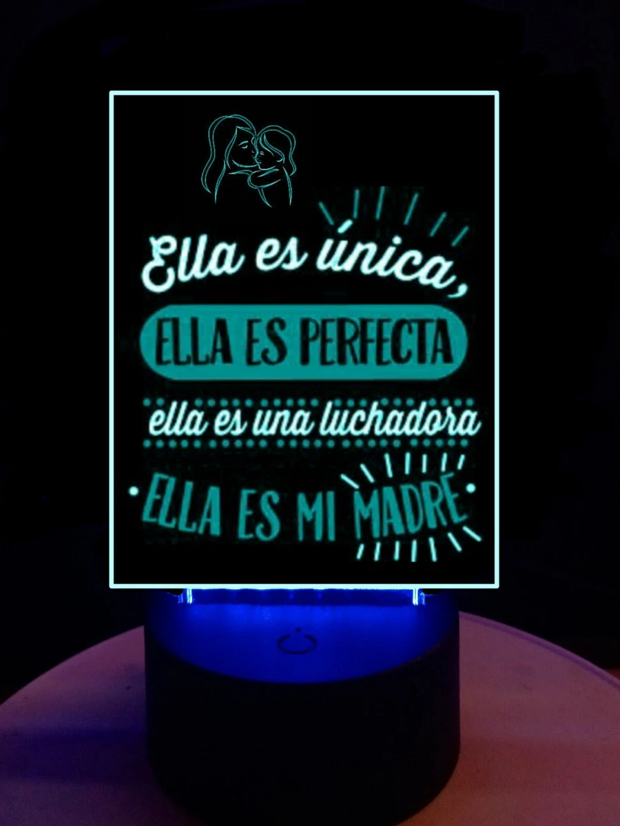 Dia de la Madre Lampara led