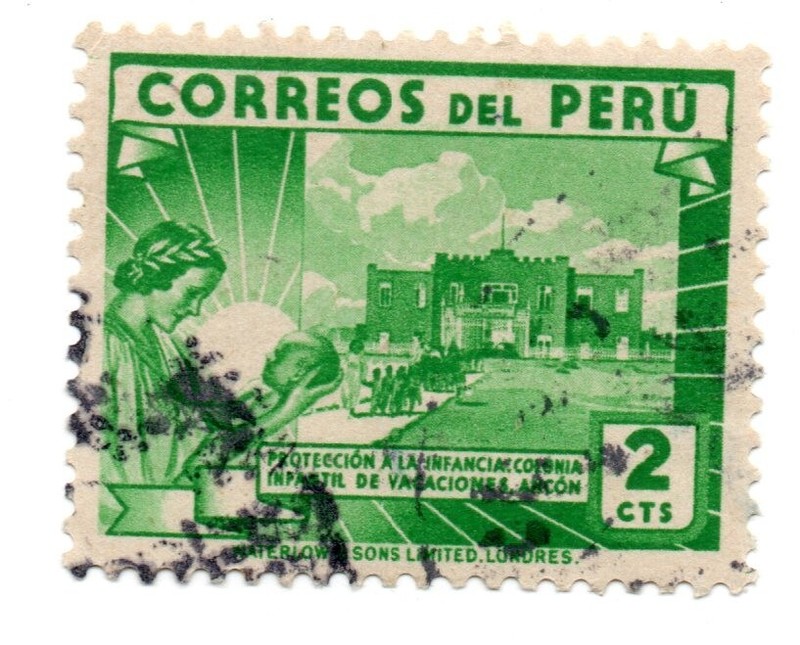 Childhood Protection, Ancon's Children Summer Camp, Perú 1945, used 9