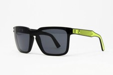 Dragon Alliance Men's Sunglasses Mansfield Color 757 Matte Black/Lime 58mm NWT