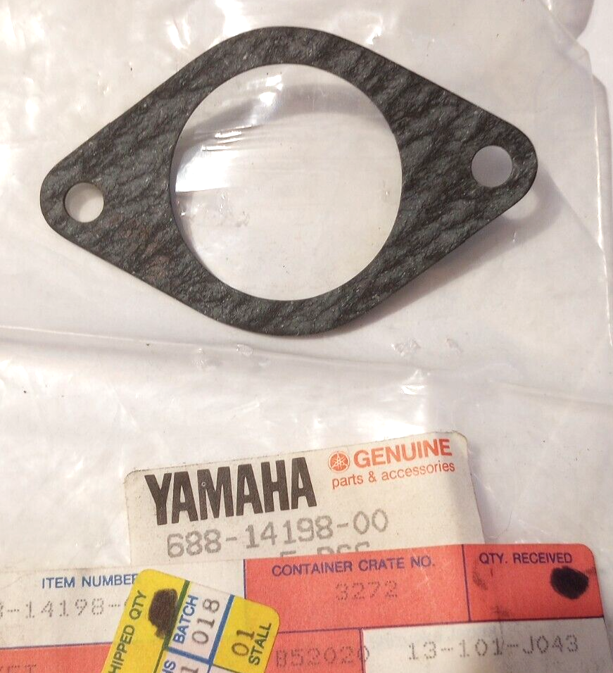フォント Yamaha Carburetor Gasket NOS 688-14198-00 (L-7587) | eBay