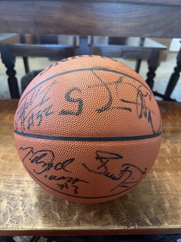 1998-99 Houston Rockets Signed Basketball Barkley Pippen Olajuwon PSA DNA Coa - Picture 4 of 12