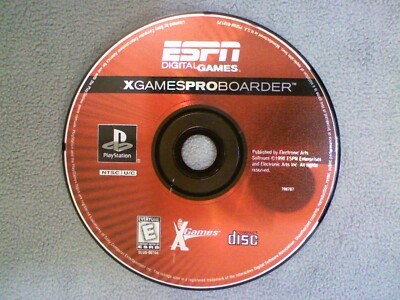 ESPN X Games ProBoarder (Sony PlayStation 1, 1999) Game Only Tested Working