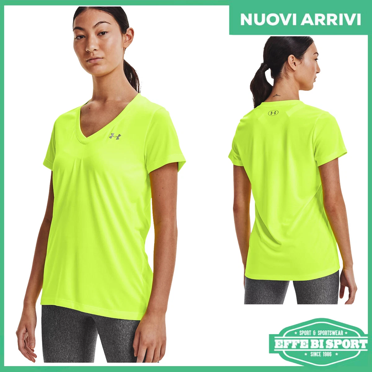 Fisoew Maglietta Sportiva da Donna, per Fitness, a Maniche Corte, per Yoga, Leggera, Palestra, Sport, Top Larghi, S