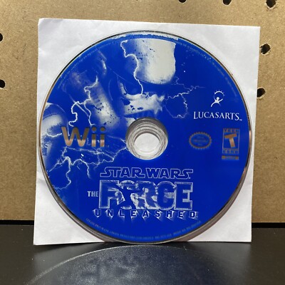 Star Wars: The Force Unleashed (Nintendo Wii, 2008) DISC ONLY FREE SHIP