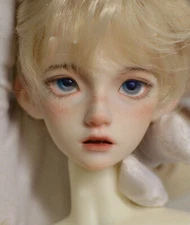 1/4 BJD Doll SD Boy with Hand-Painted Face Make UP+Free Eyes Resin Body Toy Gift