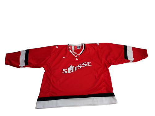 Team Switzerland Replica Hockey Jersey, Size XL, New With Tags