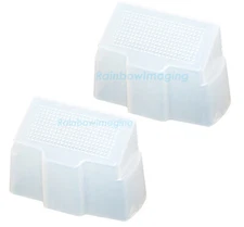 (2 Pcs ) JJC FC-SB400 Flash Bounce Diffuser Cap Box for Nikon SB-400 Speedlite