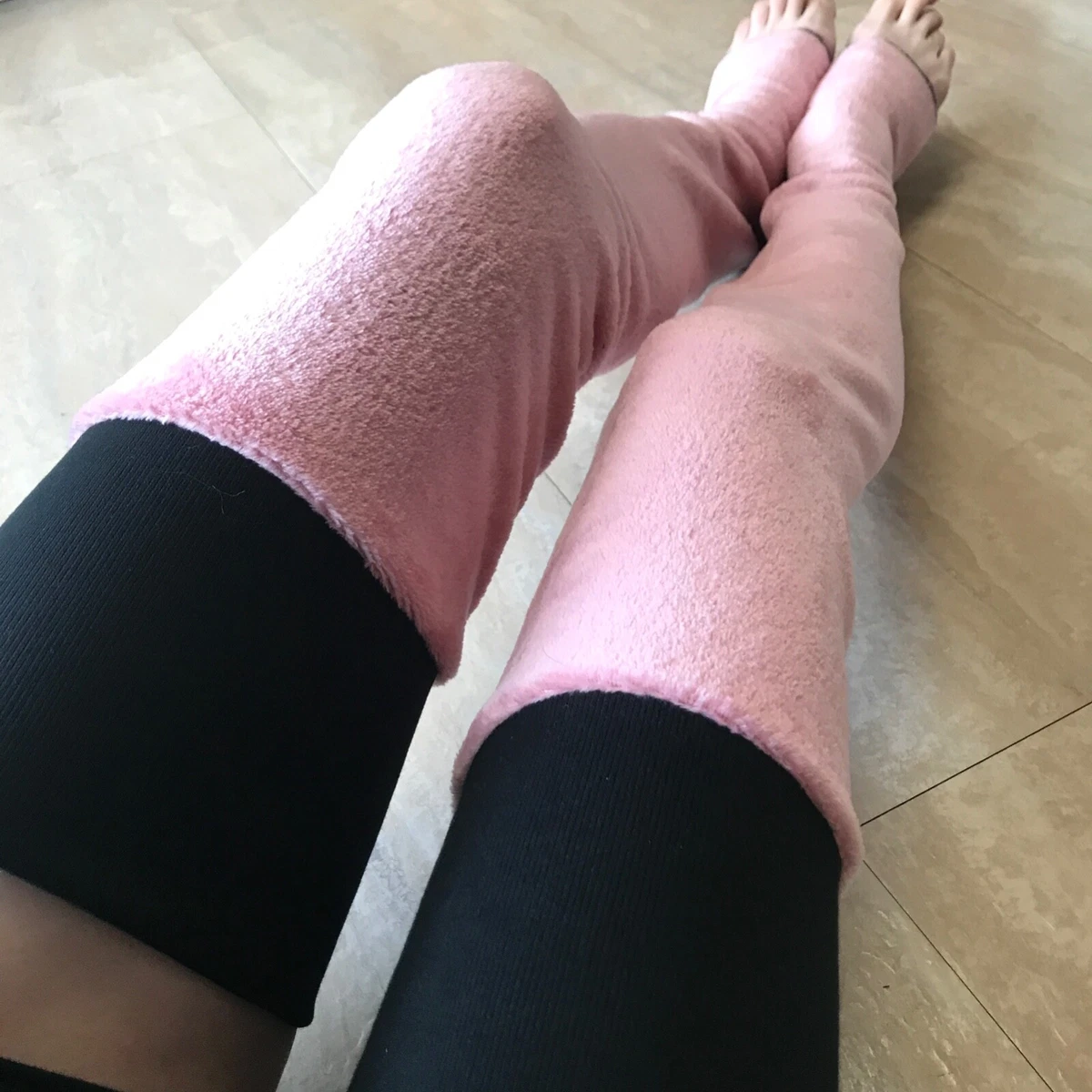 Pink thigh high shop socks