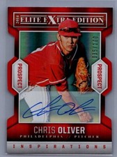 2014 Panini Elite Extra Edition #49 Chris Oliver Prospects Sign /100