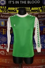 5/5 Hummel adults S 6 MINT vintage made in West Germany football shirt jersey