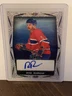 Rob Ramage 2024 Leaf Metal Legends Hockey Clear Auto 4/8 Montreal Canadiens