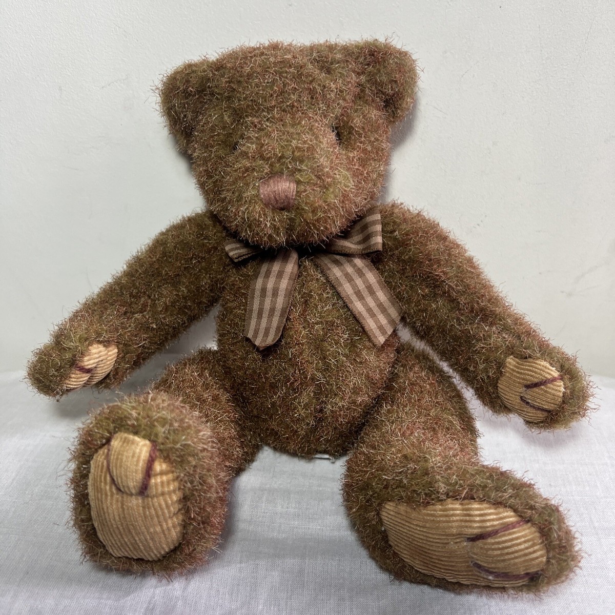 Russ Berrie Teddy Bear Cameron 9” Brown