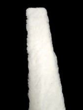 Fur Trim - 2" Wide White Fur Trims Faux Fake Fur Trimming By the Yard M401.18