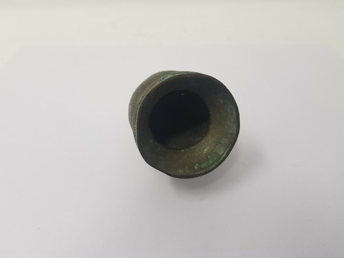 Old Heavy Brass Engraved Handcrafted Cow Shaped Water Wall Spout Figurine NH5451 - Picture 8 of 11