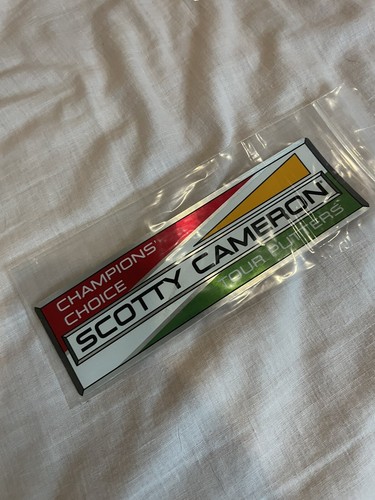 SCOTTY CAMERON STICKER - SCOTTY CAMERON CHAMPIONS' CHOICE - EURO RACER ...