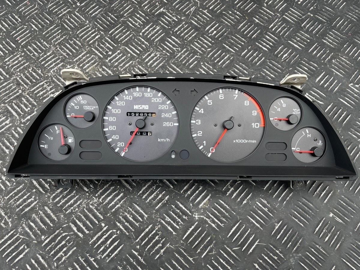 Nismo Old Logo 260km/h Speedo Cluster Meter Skyline GTR R32 BNR32 