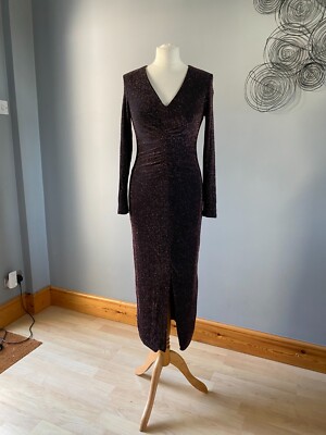 BNWT Fenn Wright Manson Cadice Dress Size 10 RRP £199 Rose Gold UK