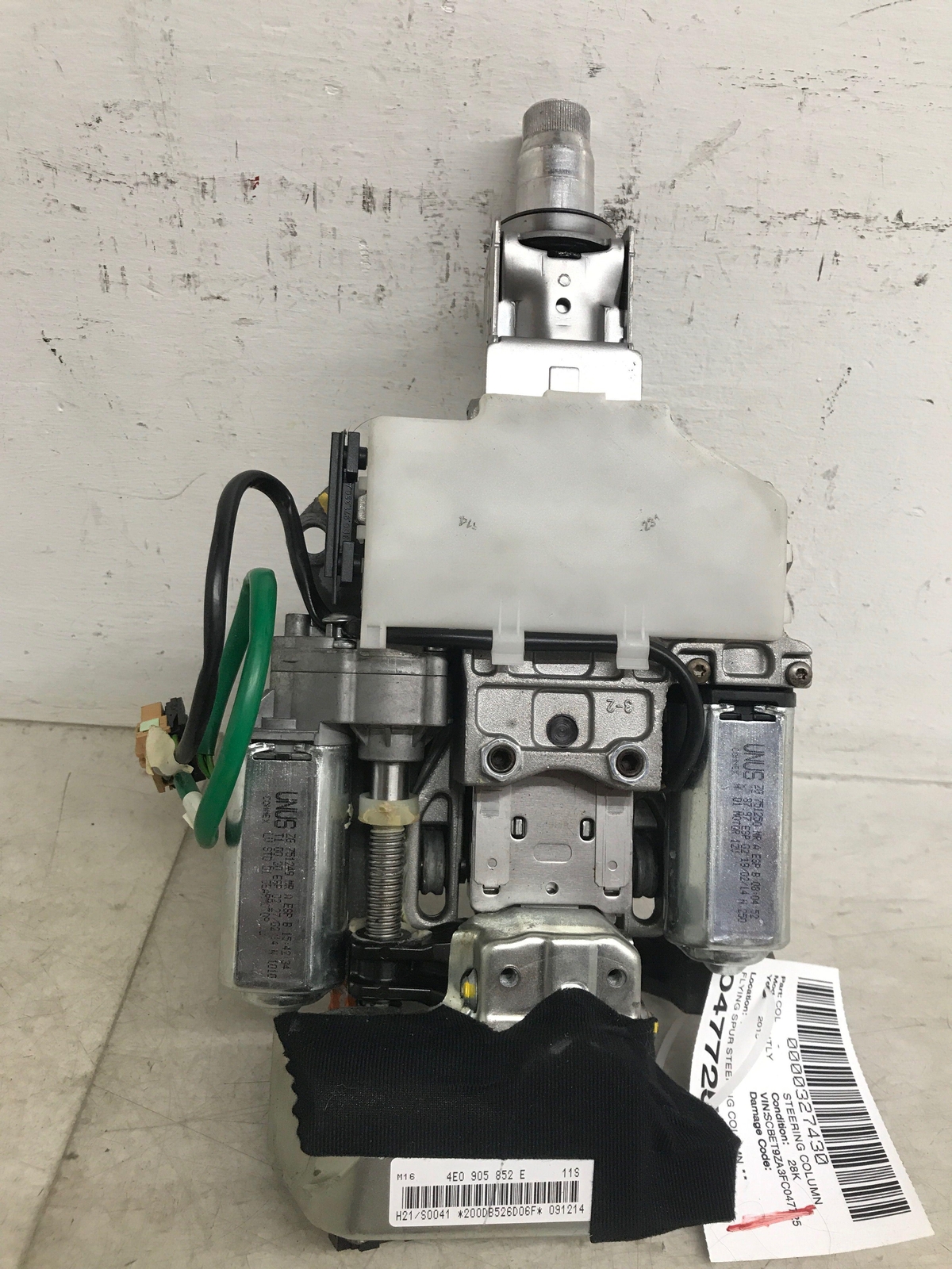 2013 - 2019 BENTLEY FLYING SPUR STEERING COLUMN 4E0905852EOEM *NOTES