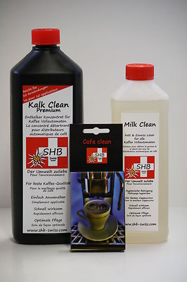SHB Swiss Kalk Clean Entkalker, Reinigungstabletten, Milchschaumreiniger, WMF