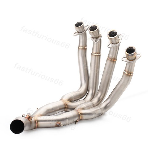 51MM For Yamaha YZF R6 2006-2016 Motorcycle Exhaust Tip Header Pipe Muffler Tube - Picture 5 of 8