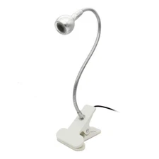 USB Flexible Reading LED Light Clip-on Beside Bed Desk Table Lamp Book Lamp