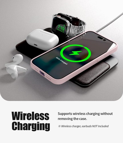 GOOSPERY Liquid Silicone Cover for iPhone 16 15 14 13 12 Pro Max Plus mini Case - Picture 42 of 61