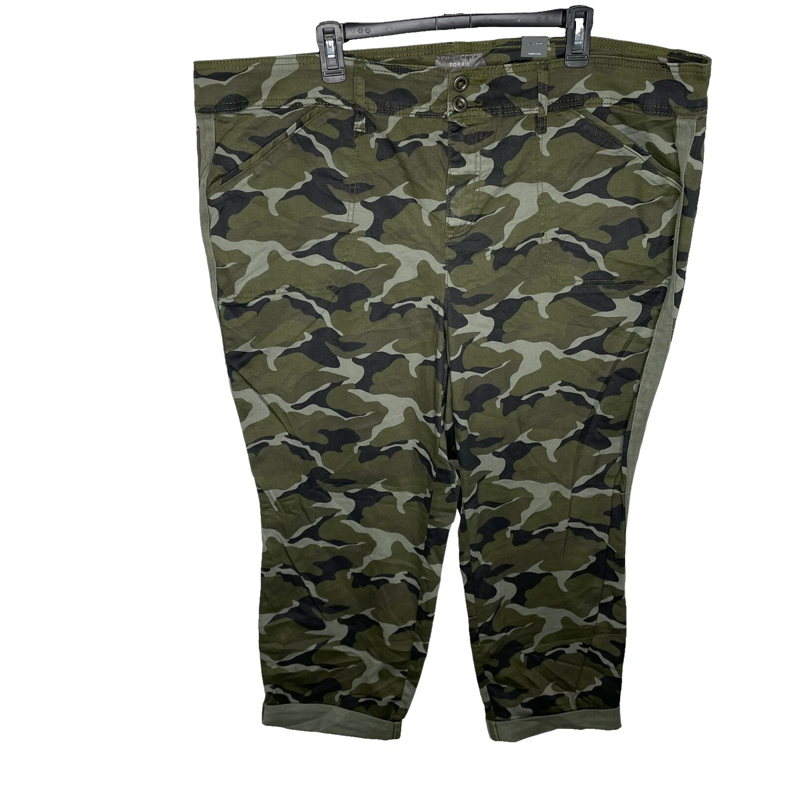 Camouflage Plus Size Pants for Women