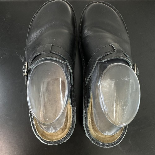 Naot Women's Size 39 US 8 Black Aster Clog Women's Leather Buckle Shoes - Picture 4 of 10