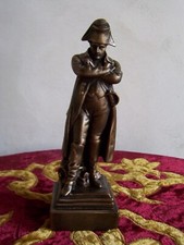 Statue Napoléon Bonaparte reproduction plâtre patine bronze