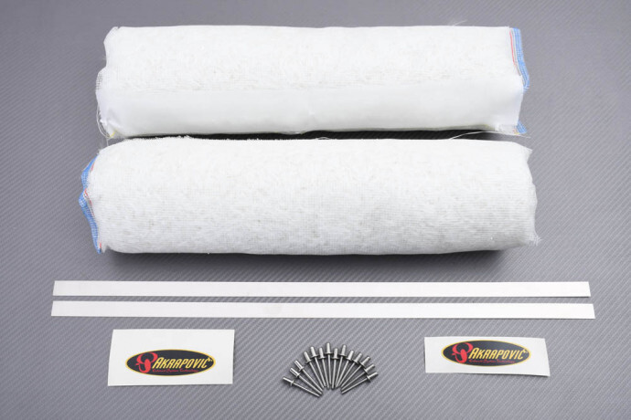 Laine isolante thermique Akrapovic P-RK44 absorbant les vibrations de pot echappement M-TTD9U2